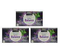 King's Crown Equilibrio para un placer relajado, 3 x 36 g