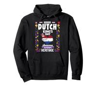 King's Day Koningsdag Tulip Idea para mujer Corona Bandera Holandesa Sudadera con Capucha