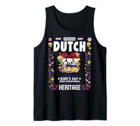 King's Day Koningsdag Tulip Idea para niños Corona Bandera Holandesa Camiseta sin Mangas