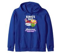 King's Day Nederland Flag Kids Idea Crown Koningsdag Tulip Sudadera con Capucha