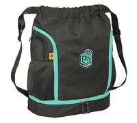KINGS LEAGUE EL BARRIO - Mochila Saco, Mochila, Ideal para Niños de Diferentes Edades, Cómoda y Versátil, Calidad y Resistencia, 34x15x43 cm, Color Negro