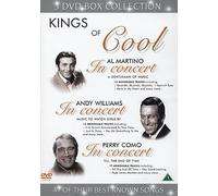 Kings Of Cool Collection ( Legends in Concert: Al Martino / Legends in Concert: Andy Williams / Legends in Concert: Perry Como Till the End [ Origen Danés, Ningun Idioma Espanol ]
