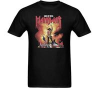 Kings of Metal Manowar Kings of Metal Other Bands Play, Manowar Kill Men t Shirt Black S