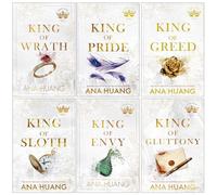 Kings of Sin Series 6 Books Collection Set By Ana Huang (King of Wrath, King of Pride, King of Greed, King of Sloth, King of Envy & King of Gluttony)