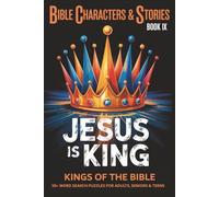 Kings of the Bible Word Search Puzzle Book: Word Searches with Easy to Read Print about Kings of the Bible, Leadership, and Old Testament History | ... for Vacations, Holidays and Free Times