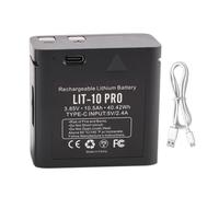 KingSener 40.42Wh LIT-10 PRO - Batería para cámara Spypoint Cell-LK LINK Micro LINK-Micro-LTE LINK-Micro LTE CELL-LTE CELL-LINK-10 Honeycomb Offroad Camera con cables de 3,85 V