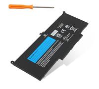 Kingsener F3YGT - Batería de repuesto para portátil Dell Latitude 12 7280 7290 E7280 13 7380 7390 14 7480 7490 E7480 2X39G P28s 7,6 V 60 WH