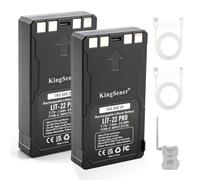 KingSener Pack de 2 baterías LIT-22 Pro para cámara de trail Flex-M/G-36