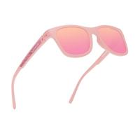 KINGSEVEN Lentes de sol polarizados de moda para hombres y mujeres, protección UV400, ultraligeros, para ciclismo, conducción, pesca, 745-D4, Pink, Large