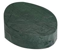 Kingsleeve Lona de protección funda protectora ovalado 229x188x90-50cm para conjunto de jardín
