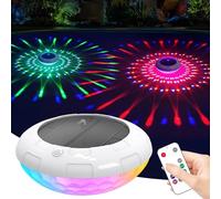 KingSom Luces Flotantes Piscina Solares, Ø35cm Inflables Bolas Luces para Piscina, Luz Solar Piscina Flotante Que Cambian de Color, Impermeables IP68 Bolas de Luz LED para Piscina Jardin - 1 Pieza