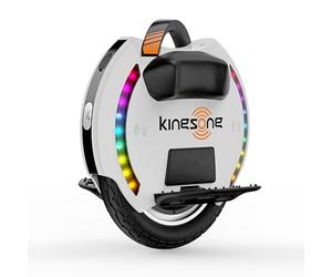 Kingsong Monociclo Eléctrico KS-14D 420wh, Adulto, Blanco, Rueda 14", Motor de 800W, Autonomía de hasta 40km, Velocidad Limitada de 25km/h,