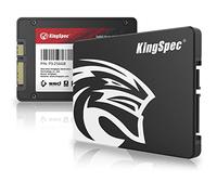 Kingspec 256GB 2,5 "SATA SSD, SATA III 6Gb / s Unidad Interna de Estado sólido - Memoria Flash 3D NAND, para escritorios/computadoras portátiles/Todo en uno