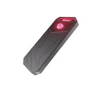 Kingspec Z5 512GB SSD Externo portátil con luz RGB - hasta 2100 MB/s, Carcasa de aleación de Zinc, Interfaz USB 3.2 Gen2x2, Discos Duros de Estado sólido Extremo, Compatible con teléfonos