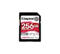 Kingston Canvas React Plus V60 SD 256GB SDXC UHS-II 280R/150W U3 V60 for Full HD/4K