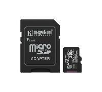 KINGSTON 256GB microSDXC Canvas Select Plus Gen3 150MB/s A1 Card + Adapter SDCS3/256GB