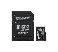 KINGSTON 64GB microSDXC Canvas Select Plus Gen3 100MB/s A1 Card + Adapter SDCS3/64GB