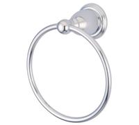 Kingston Brass BA1754C Heritage Towel Ring Polished Chrome