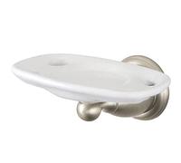 Kingston Brass BA1756SN Patrimonio Cepillo de Dientes y sostenedor del Vaso - N-quel Satinado