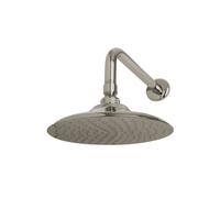 Kingston Brass K136A8CK Kingston Brass Victorian 8 in. Shower Head with 12 in. Shower Arm, Satin Nickel