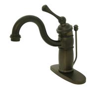 Kingston Brass KB1405BL Victorian Mono Block Bathroom Faucet Oil Rubb