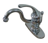 Kingston Brass KB3401GL Single-Handle 4 in. Centerset Bathroom Faucet