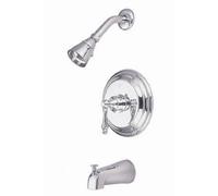 Kingston Brass KB3631AL Restoration Tub & Shower Faucet Polished Chro