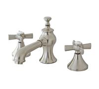 Kingston Brass KC7068ZX 8 in. Widespread Bathroom Faucet Brushed Nick