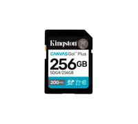 Kingston Technology - Canvas Go! Plus 256GB SDXC Canvas Go Plus Gen4 200MB/s C10 UHS-I U3 V30