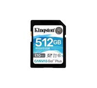 Kingston Canvas Go Plus SDXC 512GB UHS-I U3 V30 Clase 10