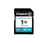 Kingston Canvas Go Plus SDXC Tarjeta de Memoria Gen4 200MB/s C10 UHS-I U3 V30 1TB-SDG4/1TB