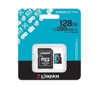 Kingston microSDXC Canvas Go Plus SDCG4/128GB – Gen4 200MB/s A2 U3 V30 – 128GB con adaptador
