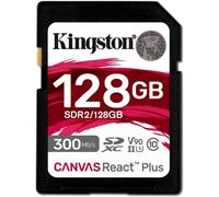 Kingston Canvas React Plus SDXC 128GB UHS-II V90 U3 Clase 10