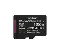 Kingston Canvas Select Plus Tarjeta de Memoria microSD 128GB micSDXC Gen3 150R A1 Adaptador de SD no Incluido - SDCS3/128GBSP