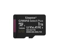 Kingston Canvas Select Plus 1TB CL10 - Tarjeta MicroSD + Adaptador