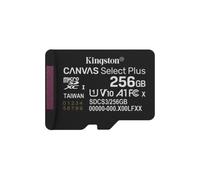 Kingston Canvas Select Plus 256GB CL10 - Tarjeta MicroSD