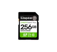 Kingston Technology - 256 GB SDXC Canvas Select Plus Gen3 150 MB/s C10 UHS-I U1 V10