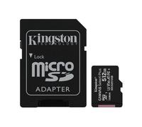 Kingston Canvas Select Plus MicroSDXC UHS-I 512GB Clase 10 + Adaptador SD