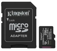 Kingston Canvas Select Plus Negro - Tarjeta De Memoria 256Gb + Adaptador