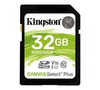 Kingston Technology Tarjeta SDXC Canvas Select Plus 100R C10 UHS-I U3 V30 de 256 GB