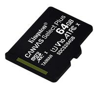 Kingston Canvas Select Plus Tarjeta MicroSD, SDCS2/64GBSP Class 10, 64 GB