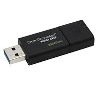 Kingston DataTraveler 100 G3 -DT100G3/128GB, USB 3.0, Flash Drive, 128 GB, Negro