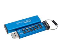 Kingston DataTraveler 2000 DT2000/64GB - Memoria USB 3.0 de 64 GB cifrada con Teclado, Tipo Llave