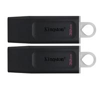 Kingston DataTraveler Exodia DTX/32GB-2P Flash Drive USB 3.2 Gen 1 - con capuchón Protector y Llavero en múltiples Colores,32 GB (Paquete de 2)