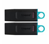 Kingston DataTraveler Exodia DTX/64GB-2P Flash Drive USB 3.2 Gen 1 - con capuchón Protector y Llavero en múltiples Colores
