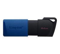 Kingston Technology DataTraveler 64GB USB3.2 Gen 1 Exodia M (Negro + Azul) - 2 Pieces