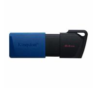 Kingston Technology DataTraveler 64GB USB3.2 Gen 1 Exodia M (Negro + Azul)