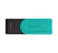 Kingston DataTraveler Exodia S Unidad Flash USB - 128GB - USB 3.2 Gen 1 - USB Type A - Negro/Turquesa - DTXS/128GB