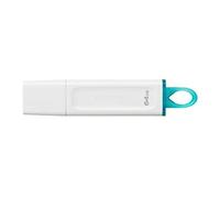 Kingston DataTraveler Exodia - Memoria USB 3.2 (64 GB), color blanco