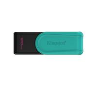 Kingston DataTraveler Exodia S Unidad Flash USB - 128GB - USB 3.2 Gen 1 - USB Type A - Negro/Turquesa - DTXS/128GB